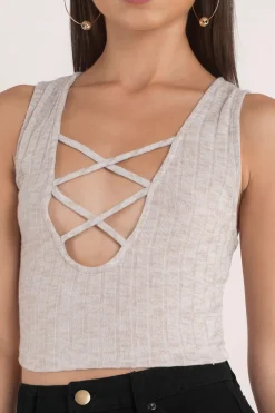 Tobi Tiff Crop Top -