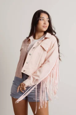 Tobi Time For A Ride Fringe Jacket -