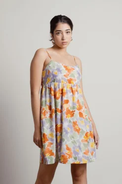 Tobi To The Museum Floral Baby Doll Shift Dress