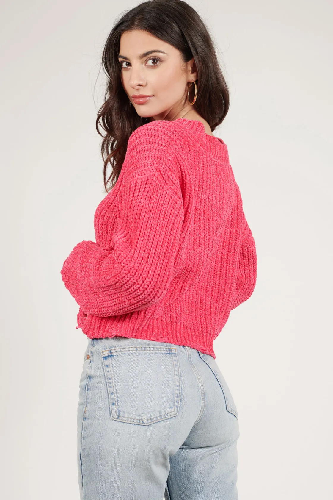 Tobi Tori Distressed Sweater -