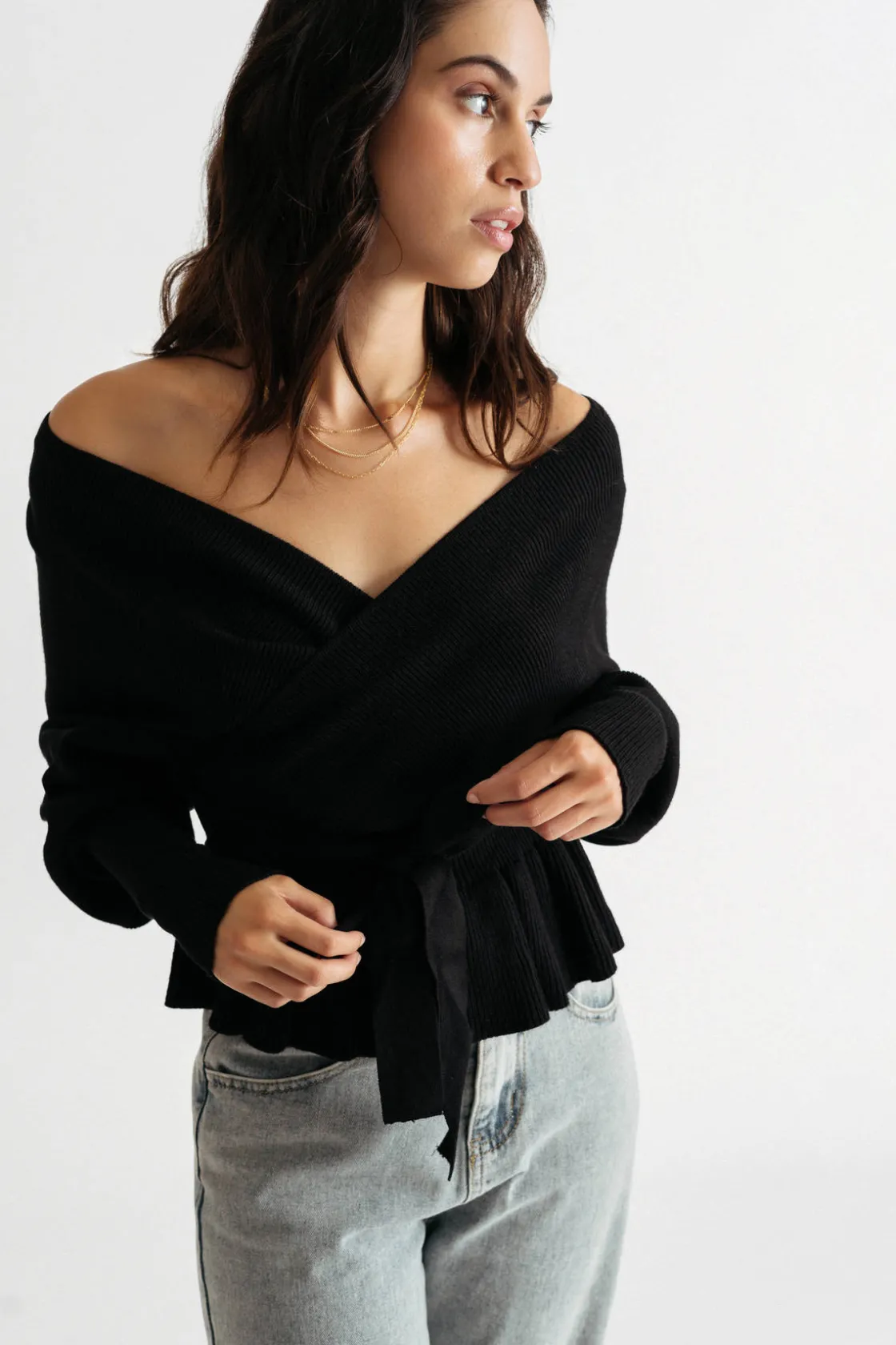 Tobi Touch Of Love Off The Shoulder Sweater -