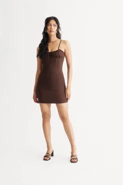 Tobi Trinah Corset Bodycon Mini Dress -
