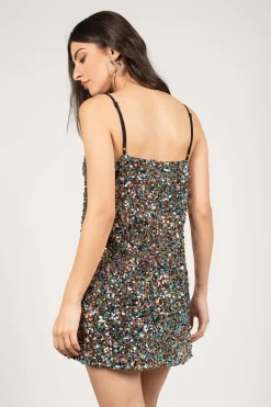 Tobi Trixi Sequin Cami Mini Dress -