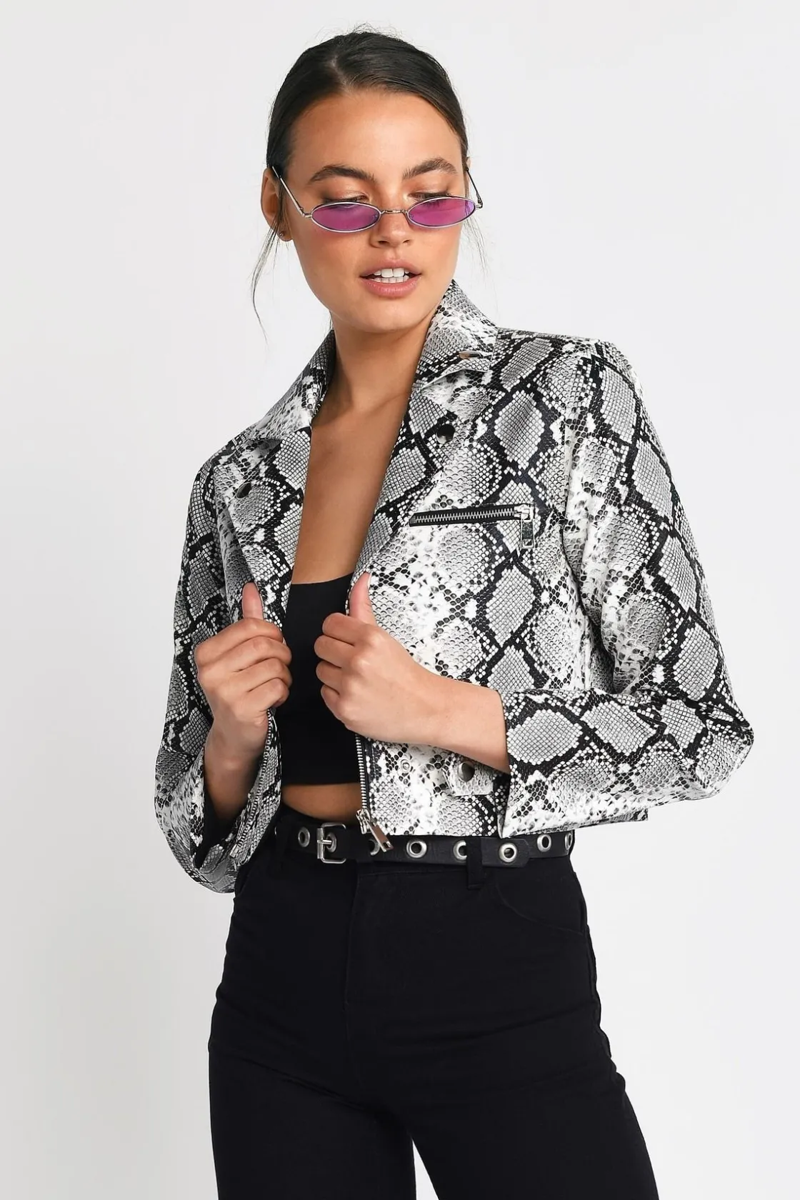 Tobi Trussst Me Cropped Jacket -