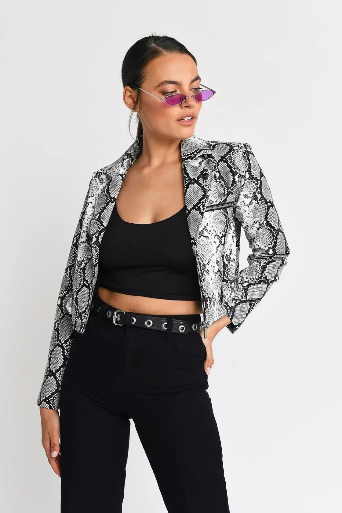 Tobi Trussst Me Cropped Jacket -