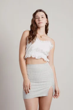 Tobi Tune In Crop Top -