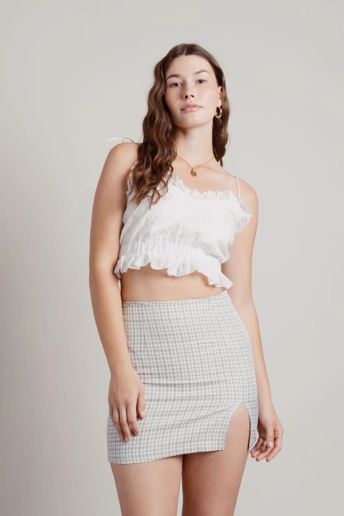 Tobi Tune In Crop Top -