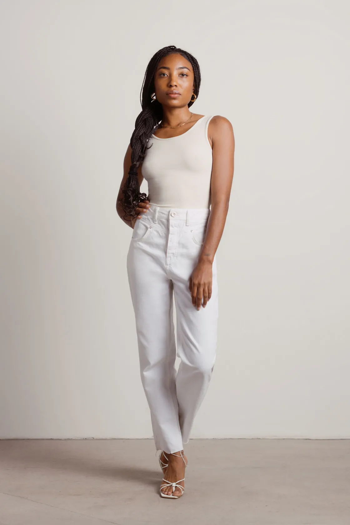 Tobi Turn Away Cross Back Bodysuit -
