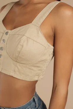 Tobi Twin The Label Vital Crop Top -