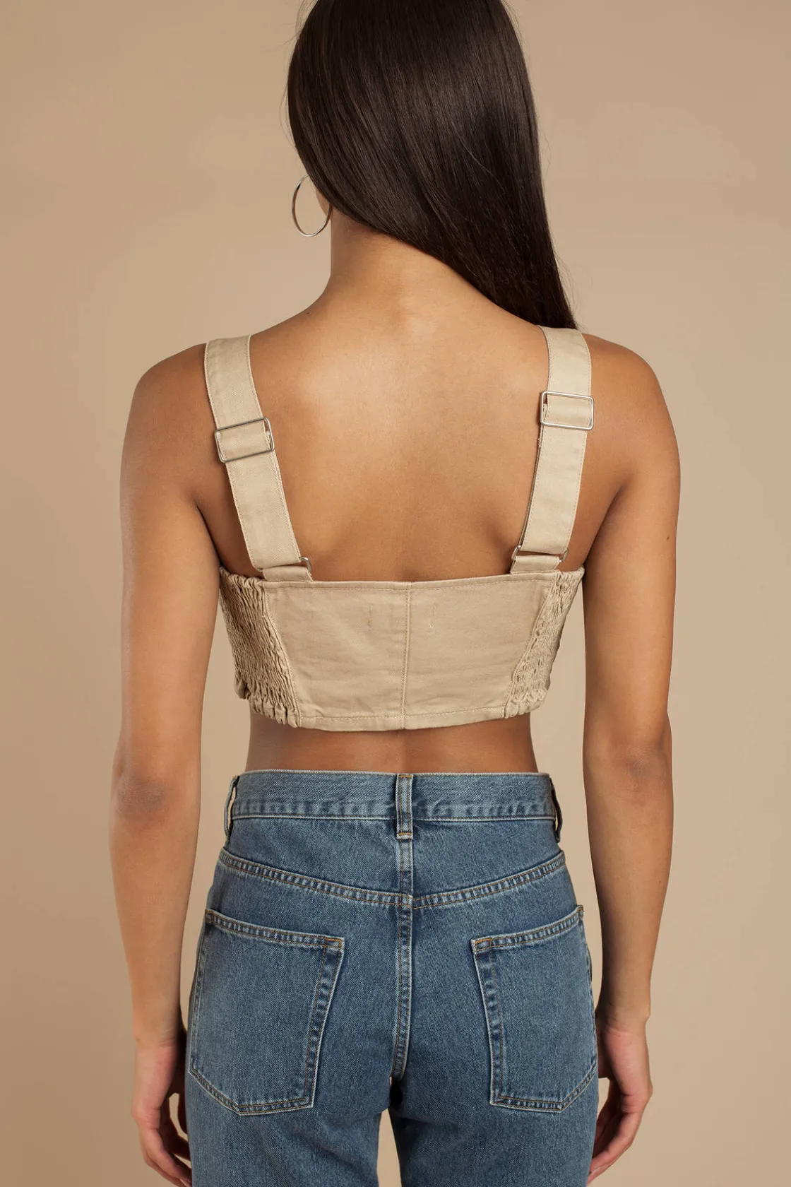 Tobi Twin The Label Vital Crop Top -