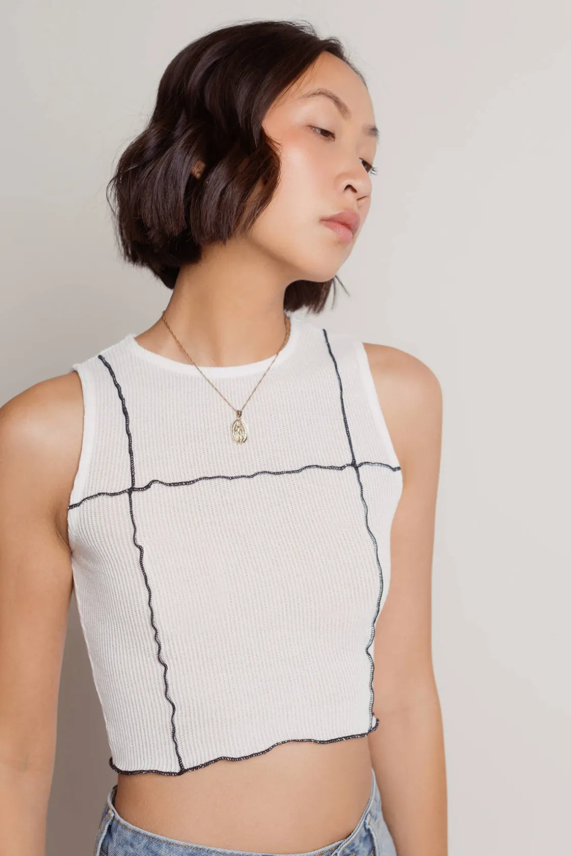Tobi Unforgivable Tank Top - Blue
