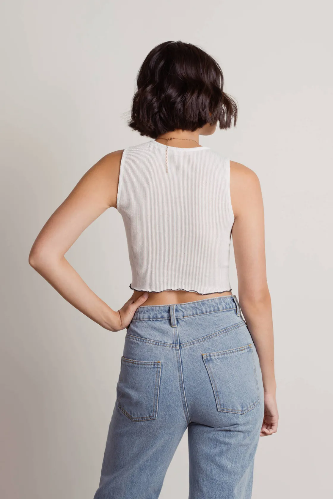 Tobi Unforgivable Tank Top - Blue