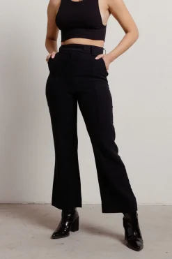 Tobi Very Busy High Waist Seamed Trousers
