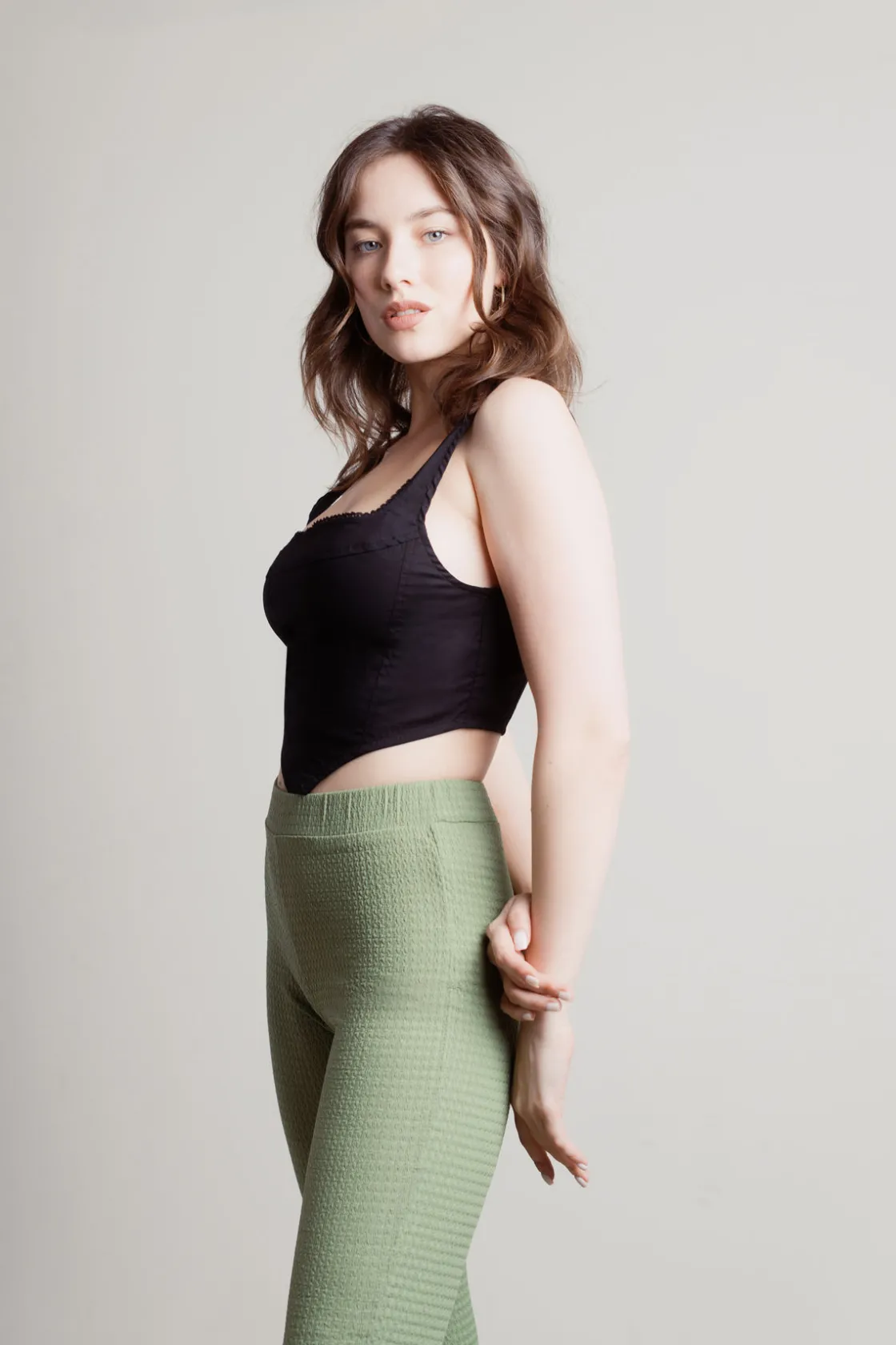 Tobi Very Busy Corset Top -