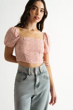 Tobi Wake Me Up Crop Top -
