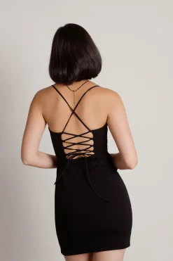 Tobi Walk On By Slit Bodycon Mini Dress -