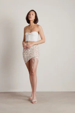 Tobi Warm Breeze Crop Top - Natural