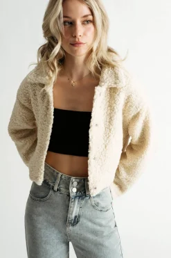 Tobi Warm Touch Snap Button Jacket -