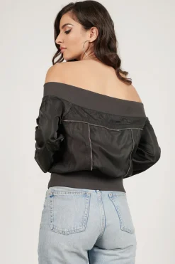 Tobi Watch Me Bomber Jacket -