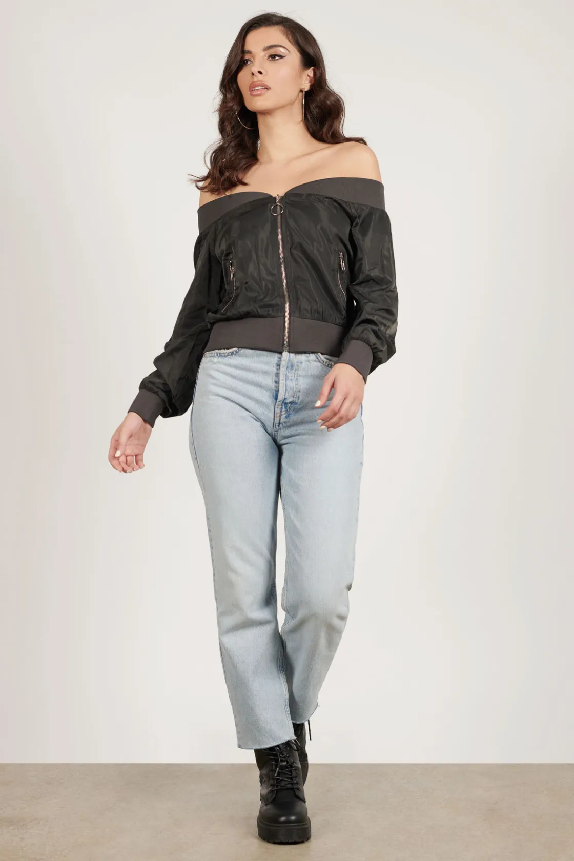 Tobi Watch Me Bomber Jacket -
