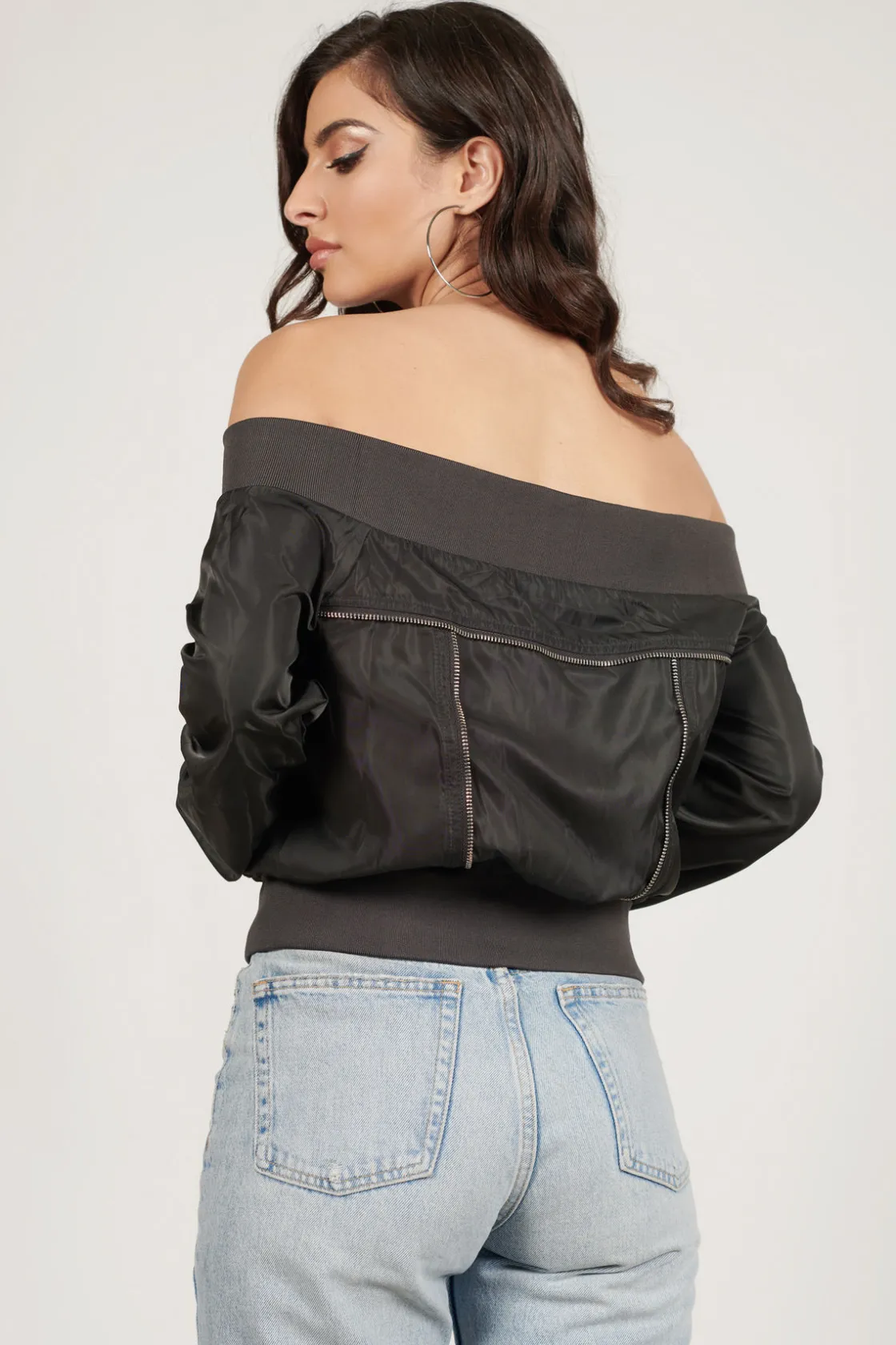 Tobi Watch Me Bomber Jacket -