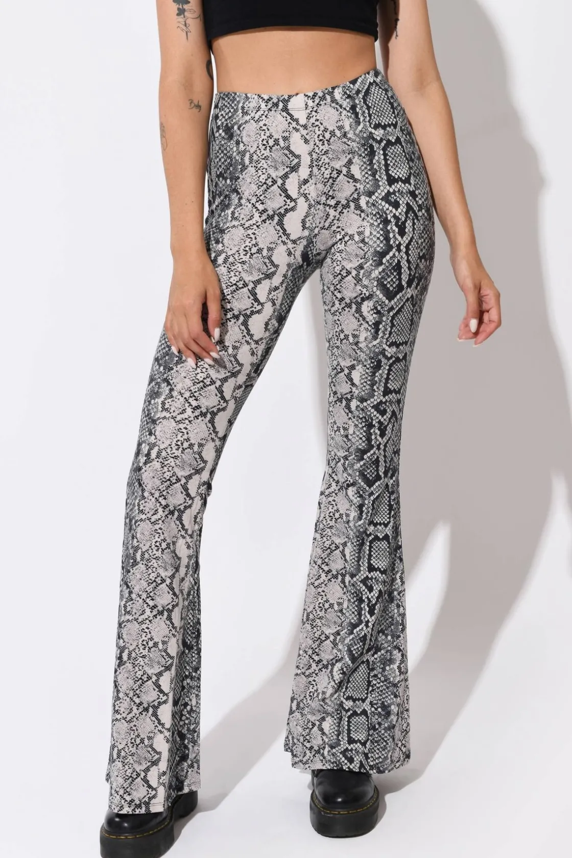 Tobi Watch Out Bell Bottom Pants -