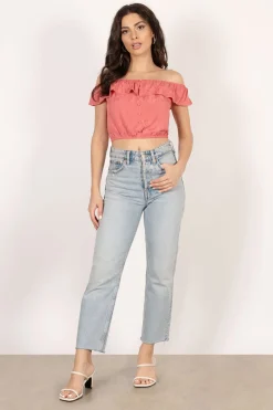 Tobi Watermelon Sundae Crop Top -