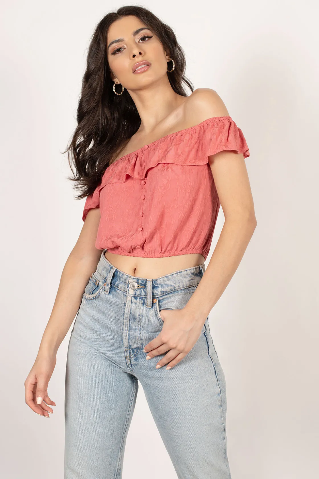 Tobi Watermelon Sundae Crop Top -