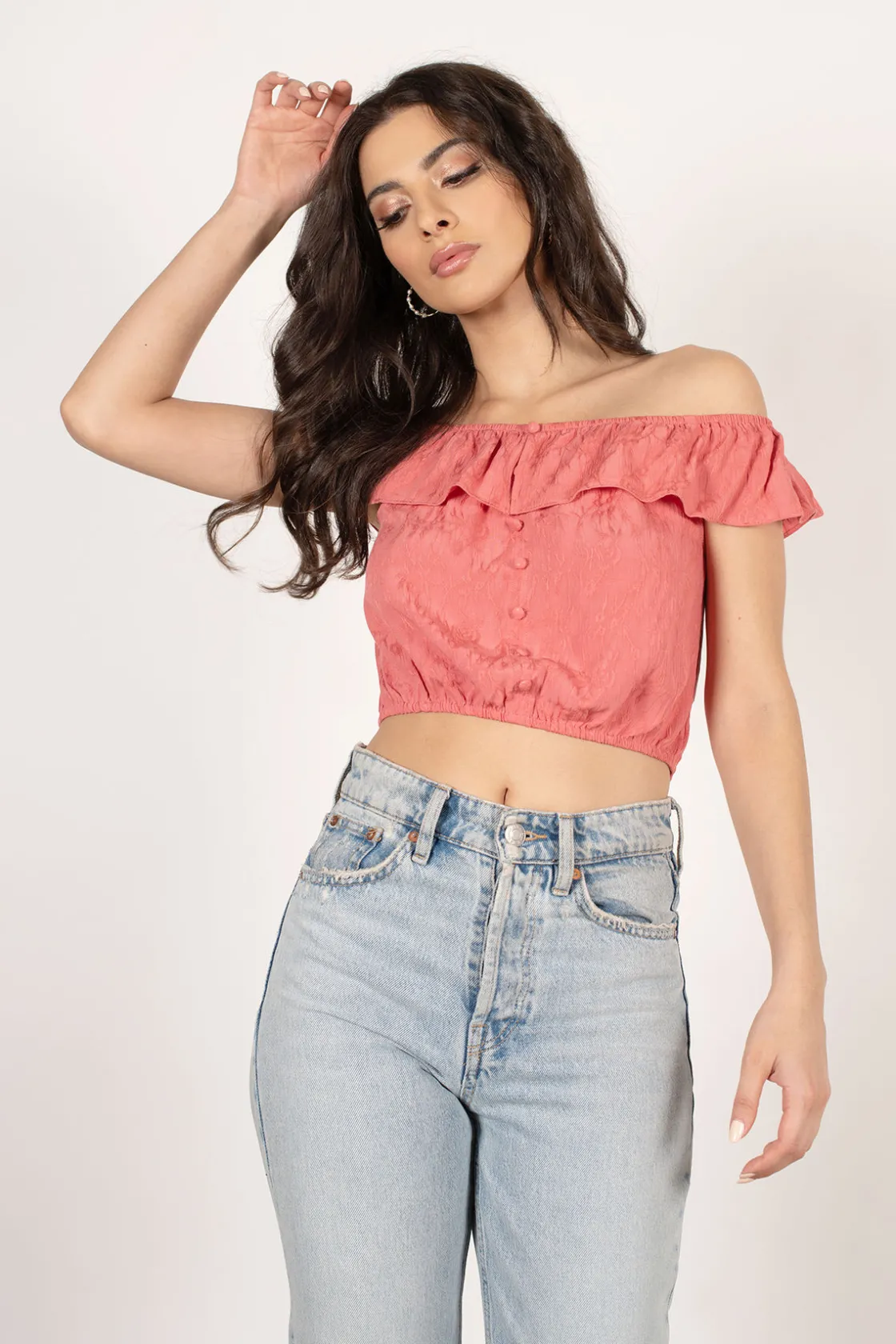 Tobi Watermelon Sundae Crop Top -