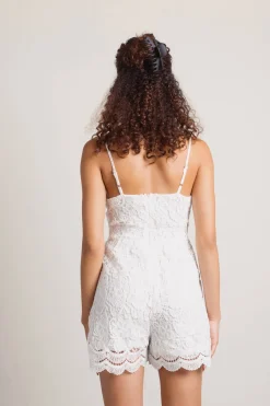 Tobi We Could Be Lace Romper -
