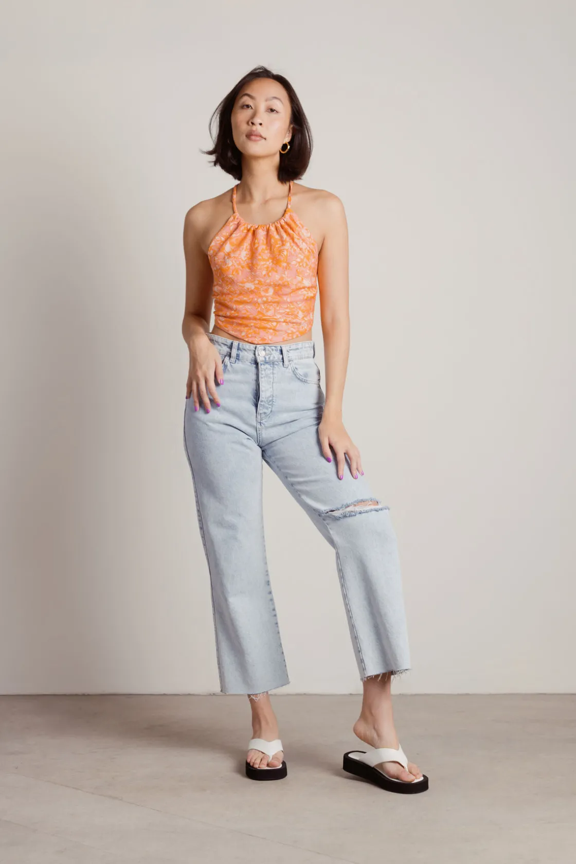 Tobi West Coast Crop Top -