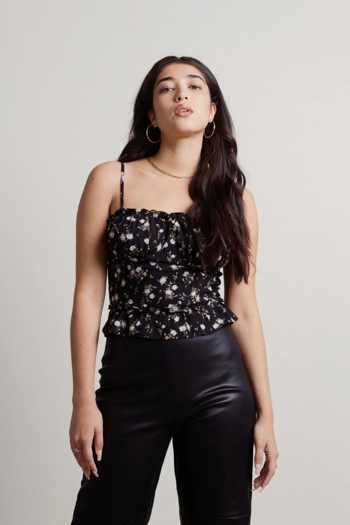Tobi What A Sweetheart Floral Top -