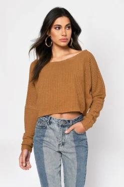 Tobi What Lovers Do Ribbed Top - White
