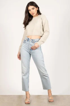 Tobi What The Fuzz Crop Top -