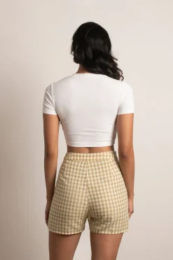 Tobi When You Knew Plaid Shorts -