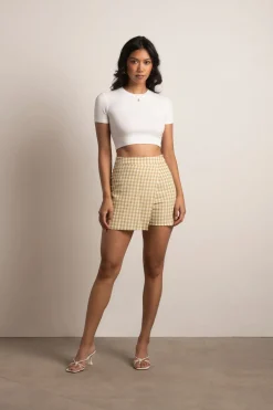 Tobi When You Knew Plaid Shorts -