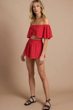 Tobi Whitney Crop Top -