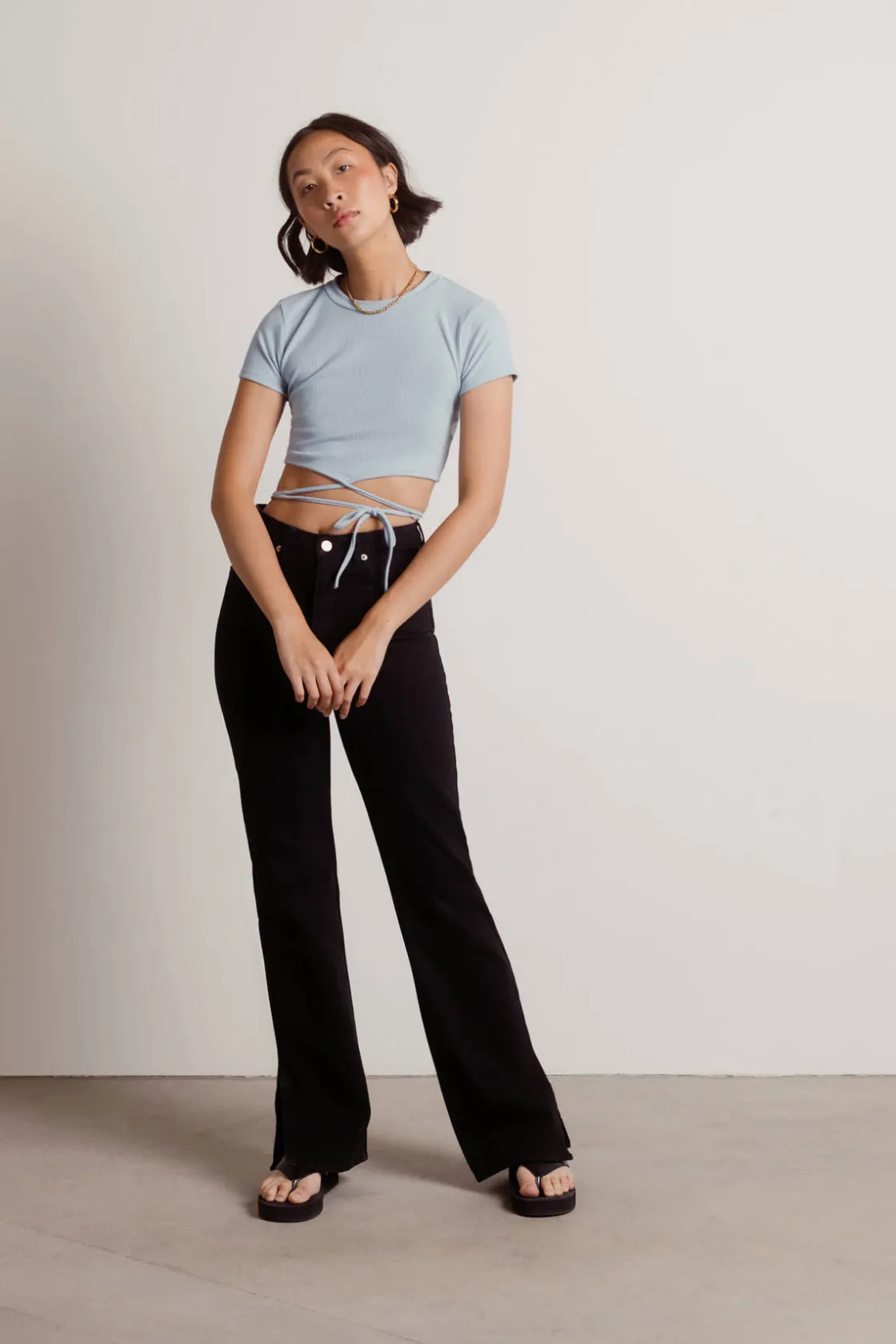 Tobi Will Be Waiting Crop Top -