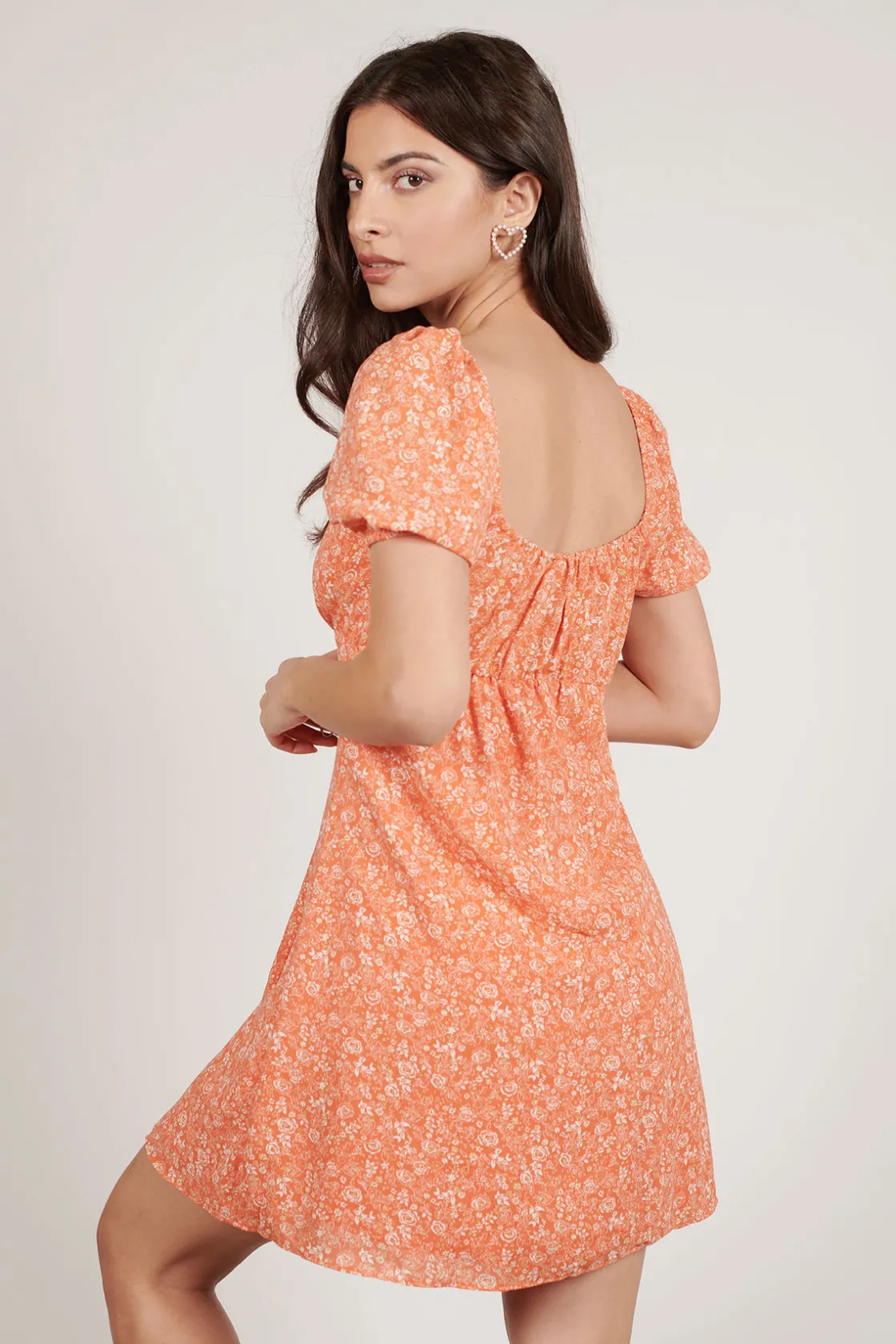Tobi Willa Floral Skater Dress