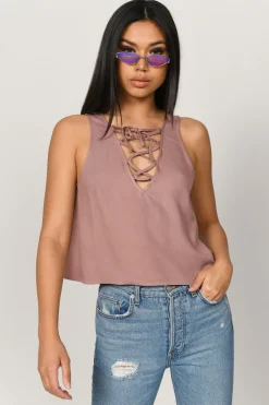 Tobi Willow Crop Top - Black
