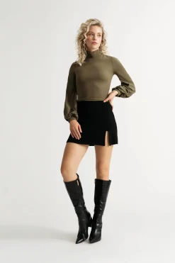 Tobi Winter Basics Crop Top -
