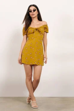 Tobi Wish Away Floral Skater Mini Dress -
