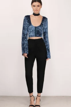 Tobi Witching Hour Crop Top - Blush