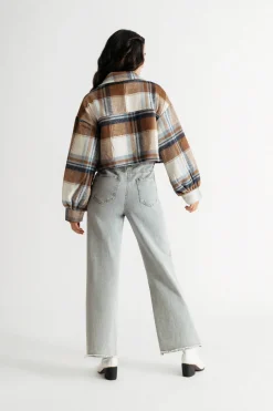 Tobi With Ease Plaid Jacket -