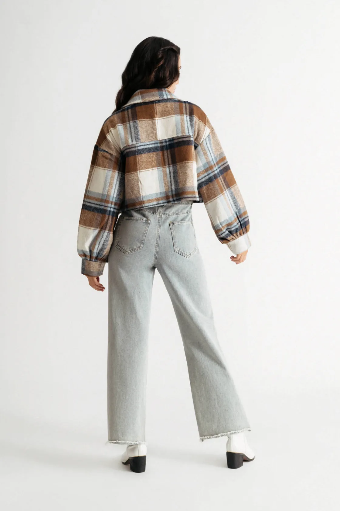 Tobi With Ease Plaid Jacket -