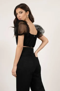 Tobi Without Warning Crop Top -