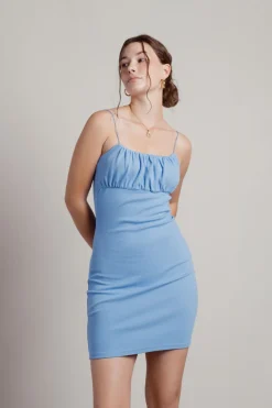 Tobi Wondering Ruched Bust Cami Mini Dress -