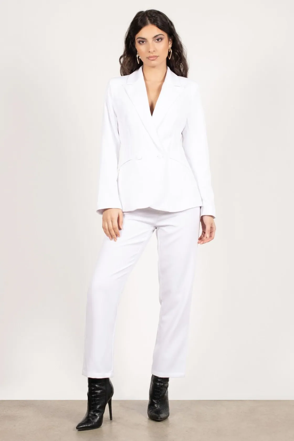 Tobi Work With It Faux Pocket Blazer -