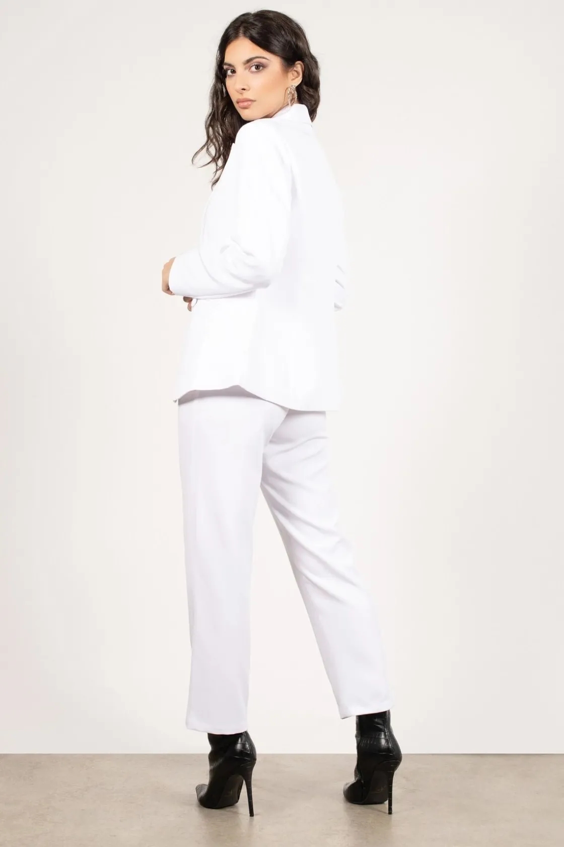 Tobi Work With It Faux Pocket Blazer -