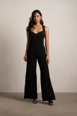 Tobi Yessenia Cross Back Jumpsuit - Wine